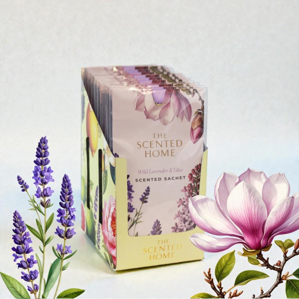 Ashleigh & Burwood Wild Lavender & Lilac Slim Scent Sachet Extra Image 1